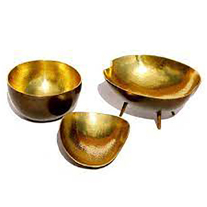 Cuencos Decorativos de Metal y Aluminio para el Hogar, Diseño de Lujo, Personalizados, Creativos, Plateados, Ecológicos, para Servir Frutas, Chocolate, Fiestas - Product Image 3
