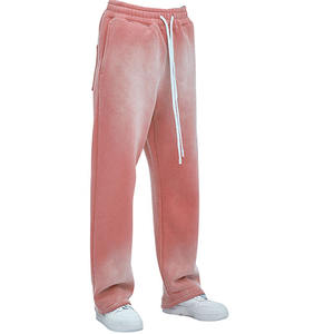 กางเกงขายาวผ้าแคนวาสผู้ชายแบบย้อมสี รุ่นปี 2025 ระบายอากาศได้ดี น้ำหนักปานกลาง สไตล์ไฮสตรีท คุณภาพสูง ล้างสีแบบแอซิด ทำสีซีด ผ้าฝ้าย 100% - Product Image 4