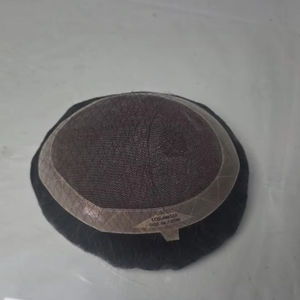 Perruque et patchs de cheveux 100% humains Remy indiens, prothèse, ondulation naturelle, ondulation profonde, cheveux Taz Bangladesh, bonnet U-Part, écologique - Product Image 5