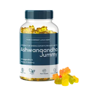 Индивидуальная Марка OEM Ashwagandha Gummies травяной экстракт конфеты на заказ для иммунитета