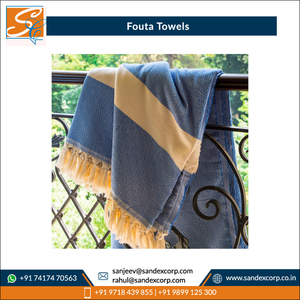 Proveedor indio de alta absorción de agua multicolor mejor calidad 100% algodón OEM Fouta Toallas de playa Toalla de playa de golf - Product Image 2