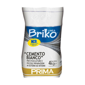 Linea Briko Cemento Bianco per Riparazioni e Stuccatura da 4 kg - Product Image 1