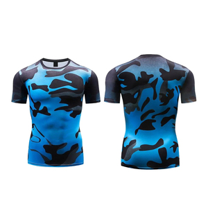 Camiseta de Compresión MMA Unisex Personalizada, Transpirable, UPF50+, Ecológica, con Impresión de Logotipo Personalizado, Pedidos al por Mayor para Venta en Línea - Product Image 6