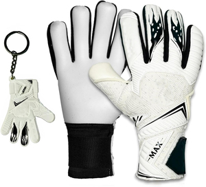 Guantes de Portero Profesionales de Alta Calidad, Serie Pro, Látex Alemán, Dedos Completos, Impermeables, Transpirables, con Cordones, Unisex, para Entrenamiento al Aire Libre - Product Image 1