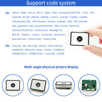 EMT8150B mini module de balayage de code-barres pour distributeurs automatiques, résistant à la lumière lumineuse extérieure
