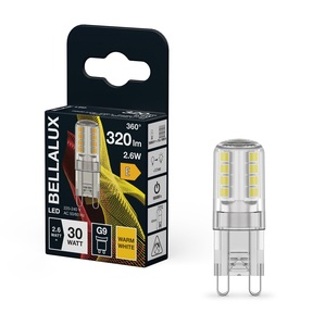 หลอดไฟ LED G9 2.6W 2700K 320Lm (เบลลาลักซ์ 4058075135963) - Product Image 2
