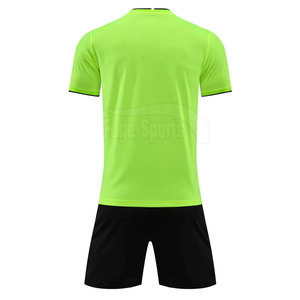 Último diseño nuevo estilo uniforme de fútbol de calidad superior color sólido uniforme de fútbol para la venta - Product Image 2