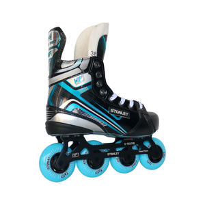 <span class=keywords><strong>Patines</strong></span> de hockey en línea ajustables de alta calidad al mejor precio al por mayor, con marcos Hi-Lo, ruedas 76A y <span class=keywords><strong>rodamientos</strong></span> ABEC-9 <span class=keywords><strong>para</strong></span> hockey en línea. - Product Image 1
