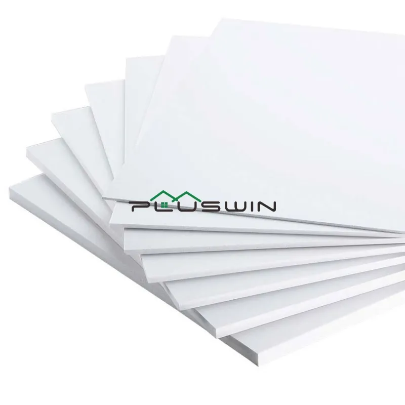 China Manufacturer High Quality PVC Rigid Foam Board Green Eco-friendly White Celuka Sheet Fire Resistant for Wall Decoration