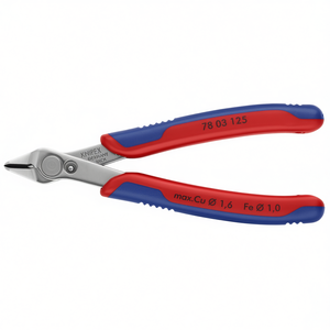 คีมเอนกประสงค์ Knipex Electronic Super Knips ทำจากเหล็ก INOX หัวขัดเงา ด้ามจับหลายชิ้นส่วนพร้อมด้ามจับที่สะดวกสบาย - Product Image 3