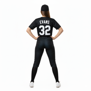 Ensemble de maillot et de pantalon de baseball personnalisé, respirant, en polyester, vêtements d'équipe, design entièrement sublimé pour les clubs, les ligues, les académies - Product Image 6