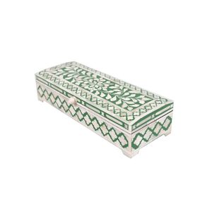 Handmade European Style Rectangle Jewelry Storage <b>Box</b> Custom Size Bone Inlay Design Home Decor <b>Gift</b> Giving Paper BY HF CRAFTS - Product Image 1