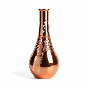 Hecho a mano sin BPA cobre verde 1000ml diseño elegante ecológico tapa atornillada empuñadura Unisex viaje Drinkware para almacenamiento - Product Image 3