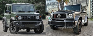Nuevos Kits de Carrocería Jimny de 3 y <span class=keywords><strong>5</strong></span> Puertas, Kits de Carrocería Anchos <span class=keywords><strong>4x4</strong></span> G63 para Suzuki Jimny 2018 2019 2021 2024 AMG a Bra-B - Product Image 3