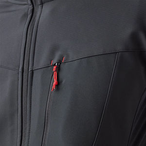 Nouvelle arrivée : Veste softshell professionnelle pour homme, qualité durable, avec étiquette privée, tailles XS à XL, technique de teinture unie - Product Image 5