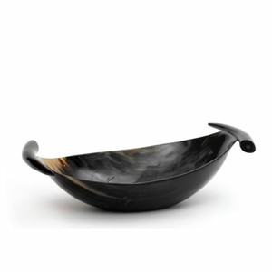 Vaisselle en corne naturelle indienne faite à la main Bols en corne Produits en corne authentiques Bol à mélanger et à servir en corne provenant d'un exportateur indien - Product Image 5