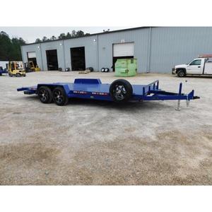 Semirremolque de cubierta de acero metálico completo de 20 'de Prospector con ejes de 5200lb Nueva condición - Product Image 6