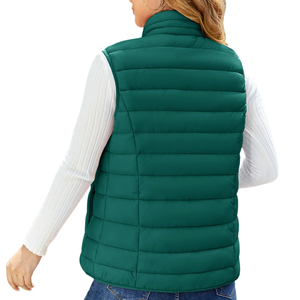 Sin mangas transpirable burbuja Puffer chaleco deportes invierno al aire libre calidad única Puffer chaleco para las mujeres - Product Image 2