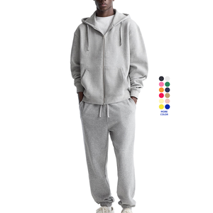 Conjunto de Sudadera con Capucha y Pantalones Deportivos Personalizados de Fábrica con 10 Años de Experiencia, 100% Algodón, Peso Pesado, Transpirable, para Adultos - Product Image 1