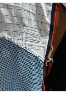 Mantas de Verano para Caballos al por Mayor Personalizadas - Manta Ligera de Malla con Protección Completa para el Cuello - Suministros Equinos Duraderos - Product Image 3
