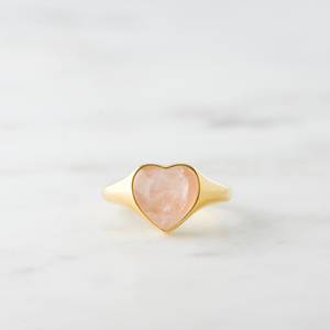 Anillo de Plata de Ley 925 Hecho a Mano con Cuarzo Rosa, Anillo de Plata de Alta Calidad con Elegante Joyería de Moda con Piedra Preciosa - Product Image 4