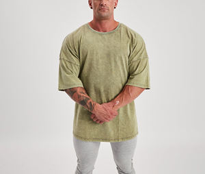 T-shirt Homme en Coton/Fibre de Bambou 2025 Nouvelle Collection – Impression Personnalisée Sérigraphie Respirant Manches Courtes Coupe Oversize Grande Taille - Product Image 5