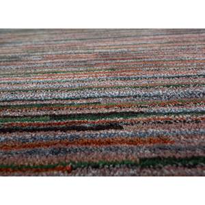 Alfombra Acar Beige y Marrón a Rayas, Hecha a Mano con Lana y Viscosa, Modelo Tra-14448 para Uso Doméstico - Product Image 3