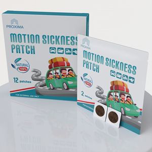 Parche de vapor Herbal Motion Patch para náuseas, mareos y viajes por mar - Product Image 5