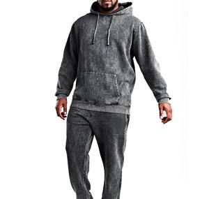 Chándal con Estampado Digital para Hombre, Diseño Lavado Ácido, Superventas, Totalmente Personalizable, con los Mejores Materiales - Product Image 1