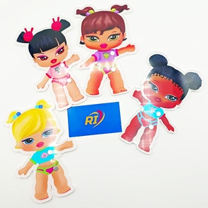 Tuiles à cils personnalisées en acrylique, outils d'extension de cils réutilisables, écologiques, outils de beauté - Product Image 1