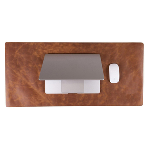 Tapis de bureau en cuir véritable, résistant, anti-odeurs, confortable, de qualité supérieure, surface d'écriture lisse et durable, protection élevée - Product Image 3