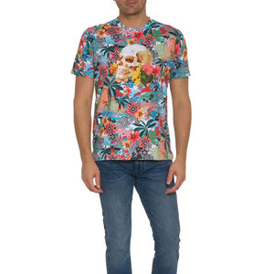 Camisetas Polo de golf para hombre con estampado de sublimación de ajuste seco que absorbe la humedad de LICRA de poliéster de verano con logotipo personalizado - Product Image 5