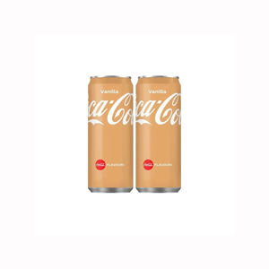 Coca-Cola Vanille 330ml en canette, boisson gazeuse infusée à la vanille - Product Image 6