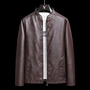 Veste de mode en cuir de vachette de qualité, douce au toucher pour hommes Nouveau style de veste en cuir de mode des meilleurs fabricants OEM - Product Image 6