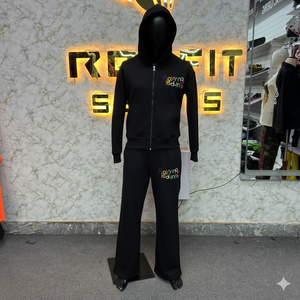 Services OEM, conception personnalisée, usine directe, survêtement à fermeture éclair pour hommes, style unique, nouveau design, survêtement pour hommes - Product Image 1