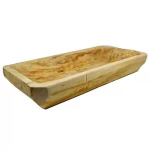 Bandeja redonda de madera para servir de nuevo aspecto, plato de comida de último diseño, bandeja elegante para servir en el hogar, cocina, uso en hoteles y restaurantes - Product Image 4