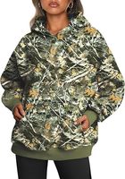 Sudadera con Capucha de Forro Polar para Mujer, Tallas Grandes, con Logotipo Personalizado, Mangas Largas, Bolsillos Tipo Canguro, Bloques de Color, Estilo Normcore, Otoño Invierno, Venta al por Mayor