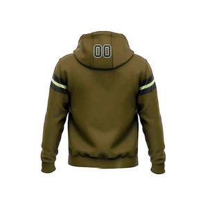 Jersey Material de algodón Hecho Sudadera CON CAPUCHA DE FÚTBOL AMERICANO Último estilo Sudadera con capucha de fútbol americano a la venta Servicio OEM - Product Image 3