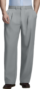 Pantalons habillés décontractés pour homme, à jambes larges plissées, style old money, coupe décontractée vintage, pantalons amples, directement de l'usine - Product Image 6