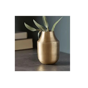 Table Decoration Aluminum Flower <b>Vase</b> Latest & Bottle Design Metal Copper Flower <b>Vase</b> Modern & Attractive Iron Brass Flower Vas - Product Image 4