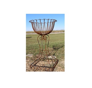 Jardinière moderne perforée au design unique décoration de jardinières d'extérieur pots de fleurs en ciment pour plantes d'intérieur - Product Image 1