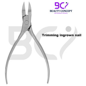 Curved Pointed Side 13 Cm Nail Nippers To Cut <b>Thick</b> Toe Nails Podiatry Nippers Toenail Clippers Podiatry Tool - Product Image 2