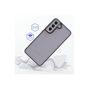 Coque arrière fine de protection Premium pour Samsung Galaxy S21 FE, étui en silicone MSRA Flora, finition électrolytique, fabrication spéciale, vente au détail - Product Image 3