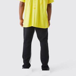 Streetwear <b>Men</b> French Terry Flare Slim Sweatpants Slim Fit Heavyweight Stacked Flare <b>Sweat</b> <b>Pants</b> <b>Men</b> - Product Image 2