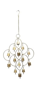 T-Light decorativo colgante de hierro de alta calidad con revestimiento de polvo marrón terminado para decoración del hogar T-Light de metal - Product Image 3