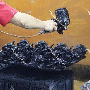 راتنج WEIVISTA مطلي بالكروم جوائز كرة القدم الأمريكية فينس لومباردي الكأس - Product Image 6