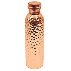 Vasos de gimnasio de cobre puro a prueba de fugas hechos a mano, nuevo diseño martillado, beneficios de Ayurveda para Yoga, 4 tamaños, 4 colores para hervir - Product Image 3