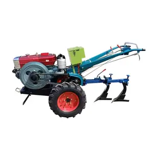 Haute qualité 15HP deux roues ferme marche tracteur mini tracteur pour l'agriculture prix de gros