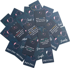 Liefde Relatie Taal Volwassen Card Game Datum Nacht Spel Koppels Custom Vraag Kaarten Game - Product Image 4