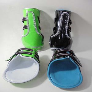 TOBILLO SINTÉTICO TENDON ECUESTRE SALTAR CABALLO BOTA CEPILLO BOTA DIAMONADOS BRILLO TOBILLO/TENDON BOTA SET - Product Image 3